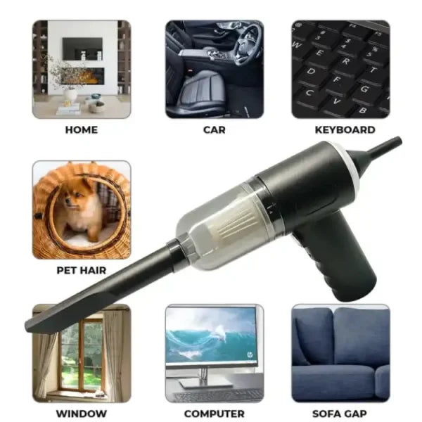 3 In 1 Portable  Rechargeable Multipurpose Vacuum Cleaner